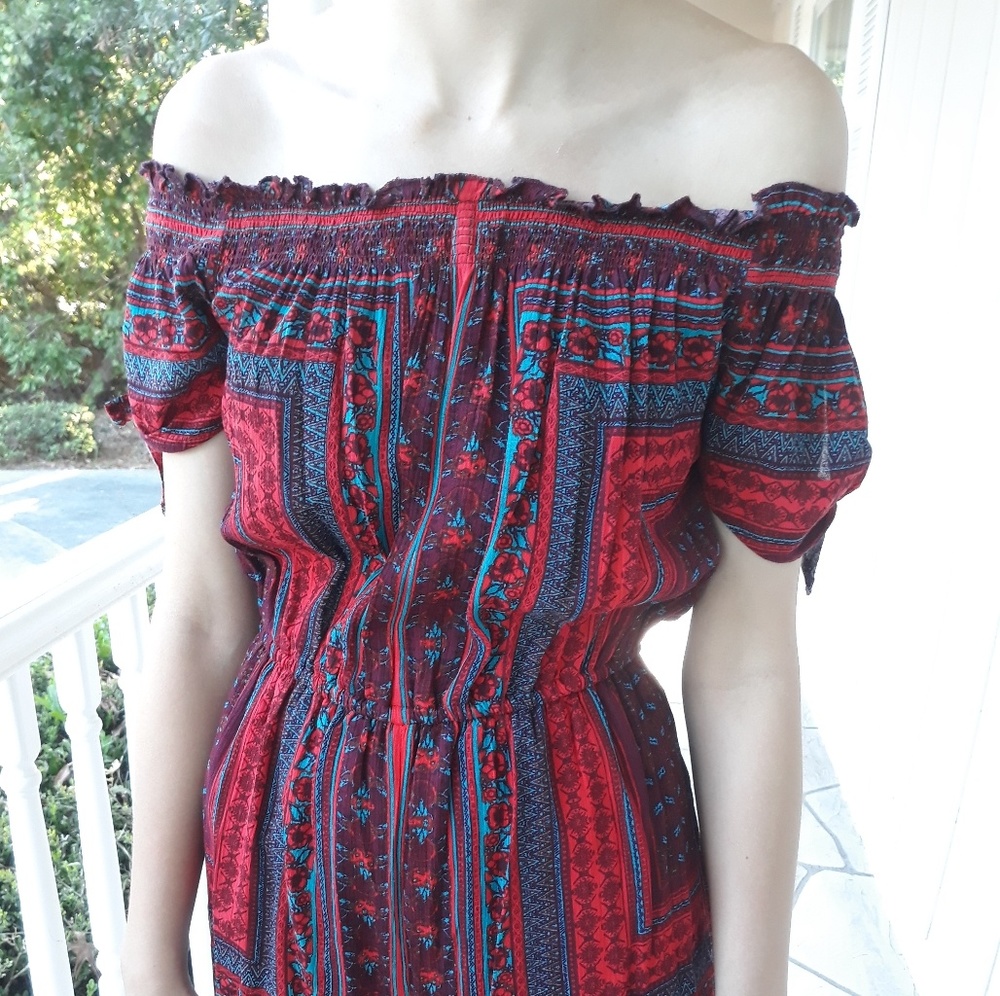 Francesca Store/Multi-Color Romper/Sz XS